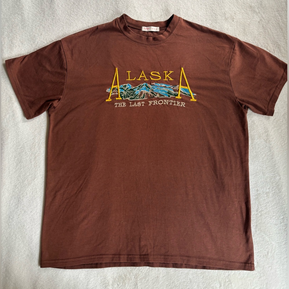 ROMWE Chocolate Brown Tee